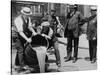 Prohibition Agents Dump Liquor Into Sewer, NYC-Science Source-Stretched Canvas