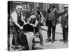 Prohibition Agents Dump Liquor Into Sewer, NYC-Science Source-Stretched Canvas