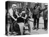Prohibition Agents Dump Liquor Into Sewer, NYC-Science Source-Stretched Canvas