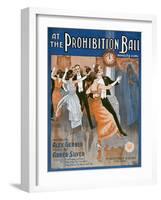 Prohibition Ball 1918-null-Framed Photographic Print