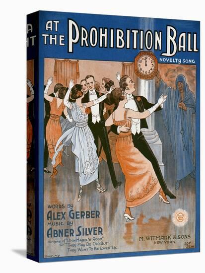 Prohibition Ball 1918-null-Stretched Canvas