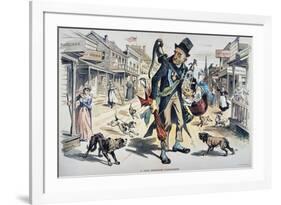 Prohibition  Cartoon, 1889-Joseph Keppler-Framed Giclee Print