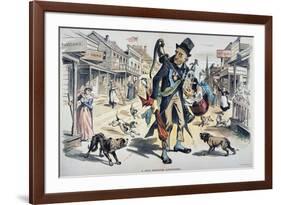 Prohibition  Cartoon, 1889-Joseph Keppler-Framed Giclee Print