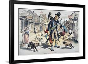 Prohibition  Cartoon, 1889-Joseph Keppler-Framed Giclee Print