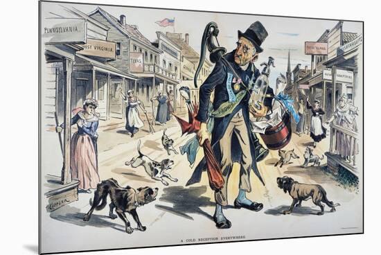 Prohibition  Cartoon, 1889-Joseph Keppler-Mounted Giclee Print