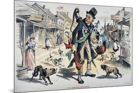 Prohibition  Cartoon, 1889-Joseph Keppler-Mounted Giclee Print