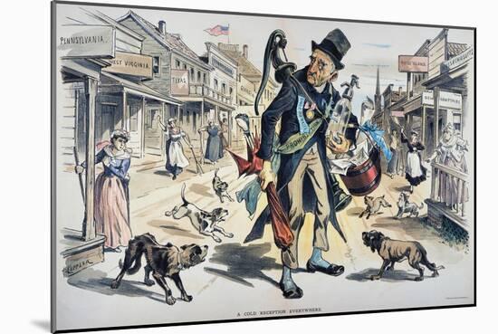 Prohibition  Cartoon, 1889-Joseph Keppler-Mounted Giclee Print