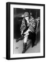 Prohibition, Flapper Flask Fashion-Science Source-Framed Giclee Print