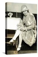 Prohibition, Flapper Flask Fashion-Science Source-Stretched Canvas