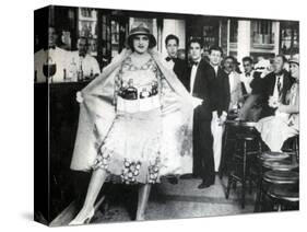Prohibition, Flapper Flask Fashion-Science Source-Stretched Canvas