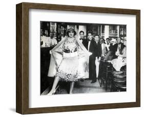 Prohibition, Flapper Flask Fashion-Science Source-Framed Giclee Print