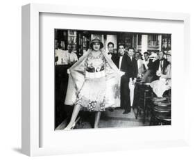 Prohibition, Flapper Flask Fashion-Science Source-Framed Giclee Print