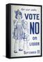 Prohibition Poster-David J. Frent-Framed Stretched Canvas