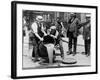 Prohibition Raid, New York City-null-Framed Photo