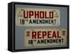 Prohibition Related Auto Attachments-David J. Frent-Framed Stretched Canvas