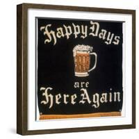 Prohibition: Repeal, C1933-null-Framed Giclee Print