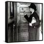 Prohibition, Speakeasy Peephole, 1930's-Science Source-Framed Stretched Canvas