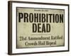 Prohibition-null-Framed Giclee Print