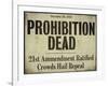 Prohibition-null-Framed Giclee Print