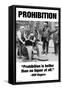 Prohibition-null-Framed Stretched Canvas