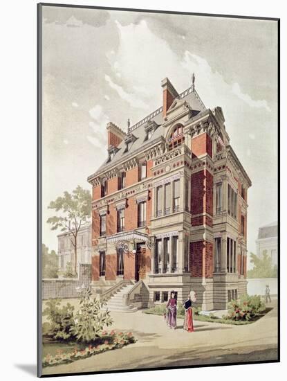 Project for a Villa, End of 19th Century-Henri Toussaint-Mounted Giclee Print