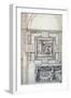 Project for a Wall Decoration of a Vault, 16th Century-Perino Del Vaga-Framed Giclee Print