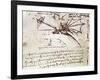 Project for Flapping-Wing Machine-Leonardo da Vinci-Framed Giclee Print