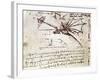 Project for Flapping-Wing Machine-Leonardo da Vinci-Framed Giclee Print