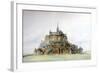 Project for Restoration of Mont Saint-Michel, March 1875-Edouard-jules Corroyer-Framed Giclee Print