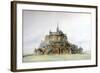 Project for Restoration of Mont Saint-Michel, March 1875-Edouard-jules Corroyer-Framed Giclee Print