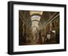 Project For the Disposition of the Grand Gallery, c.1796-Hubert Robert-Framed Giclee Print