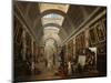 Project For the Disposition of the Grand Gallery, c.1796-Hubert Robert-Mounted Giclee Print