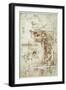 Project for the Farnese Gallery, 16Th Century (Drawing)-Annibale Carracci-Framed Giclee Print