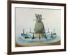 Project for the Monument to the Glory of Napoleon, 1839 (W/C on Paper)-Antoine Etex-Framed Giclee Print