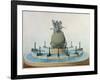 Project for the Monument to the Glory of Napoleon, 1839 (W/C on Paper)-Antoine Etex-Framed Giclee Print