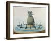 Project for the Monument to the Glory of Napoleon, 1839 (W/C on Paper)-Antoine Etex-Framed Giclee Print