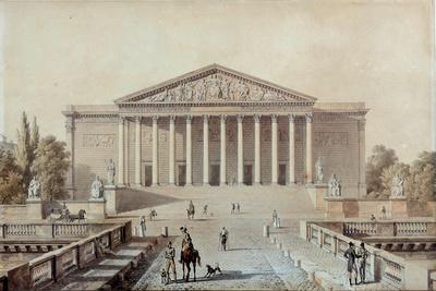 'Project for the National Assembly or Palais Bourbon, Palais Du Corps