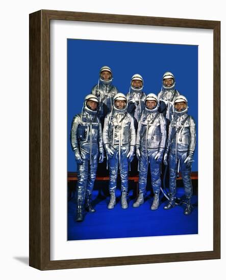 Project Mercury 7-null-Framed Photographic Print