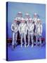 Project Mercury Astronauts in Group Portrait-Ralph Morse-Stretched Canvas