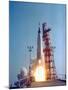 Project Mercury MA-9 Launch, Faith 7 Photograph - Cape Canaveral, FL-Lantern Press-Mounted Art Print
