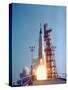 Project Mercury MA-9 Launch, Faith 7 Photograph - Cape Canaveral, FL-Lantern Press-Stretched Canvas