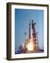 Project Mercury MA-9 Launch, Faith 7 Photograph - Cape Canaveral, FL-Lantern Press-Framed Art Print