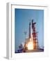 Project Mercury MA-9 Launch, Faith 7 Photograph - Cape Canaveral, FL-Lantern Press-Framed Art Print