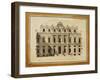 Project of Ducal Palace in Genoa-null-Framed Giclee Print