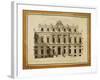 Project of Ducal Palace in Genoa-null-Framed Giclee Print