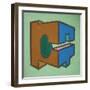 Project Third Dimension 9-Eric Carbrey-Framed Giclee Print