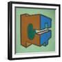 Project Third Dimension 9-Eric Carbrey-Framed Giclee Print