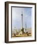 Projected View of Trafalgar Square, 1844-George Henry Andrews-Framed Giclee Print