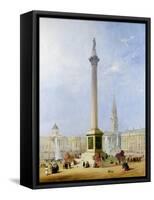 Projected View of Trafalgar Square, 1844-George Henry Andrews-Framed Stretched Canvas