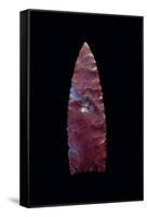 Projectile Point, Clovis Culture, 11,000 B.C.E.-null-Framed Stretched Canvas